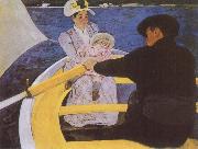 Mary Cassatt The Boating Party oil painting reproduction